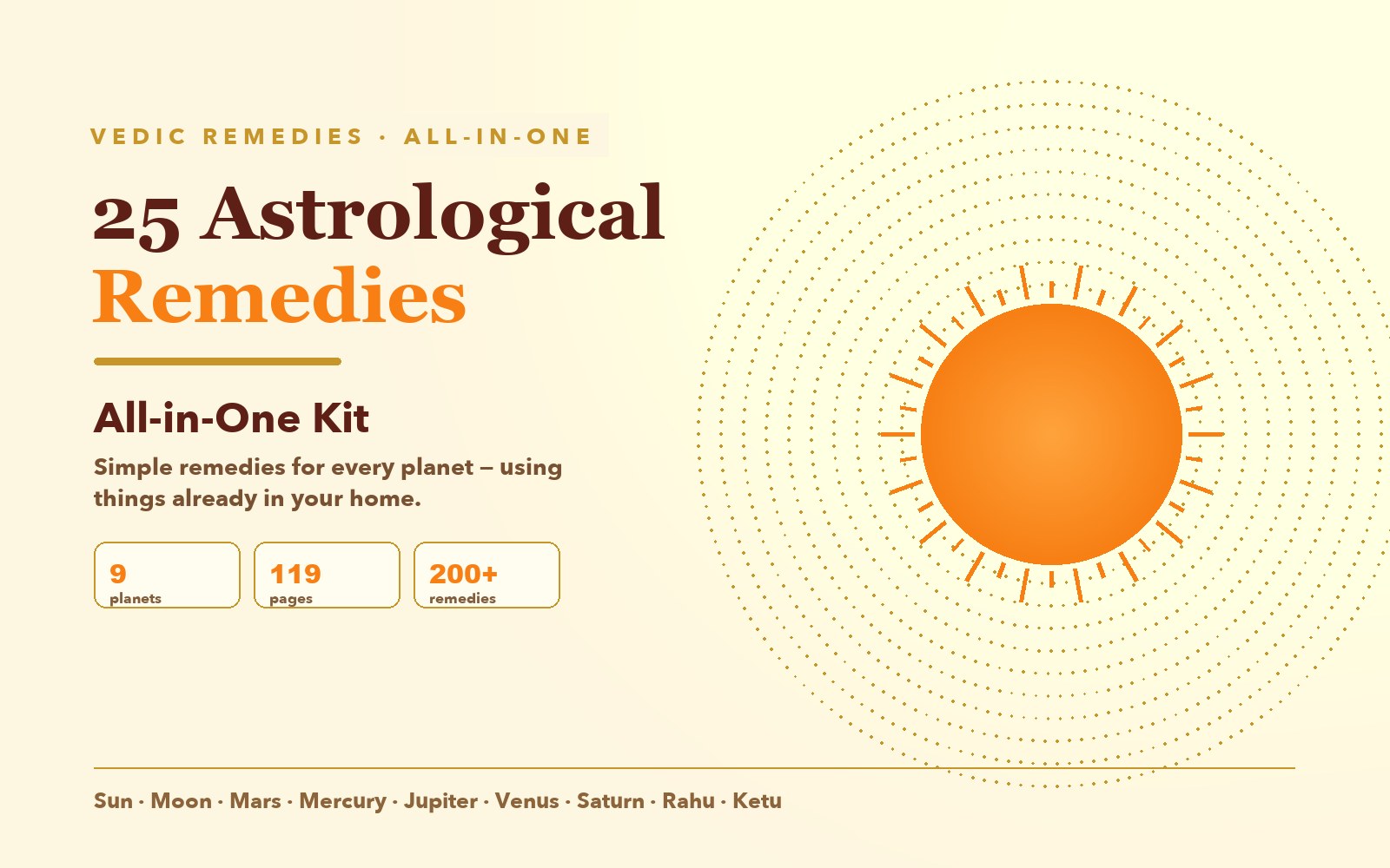 The Complete Astrology Remedies eBooks Kit — 25 eBooks in One
